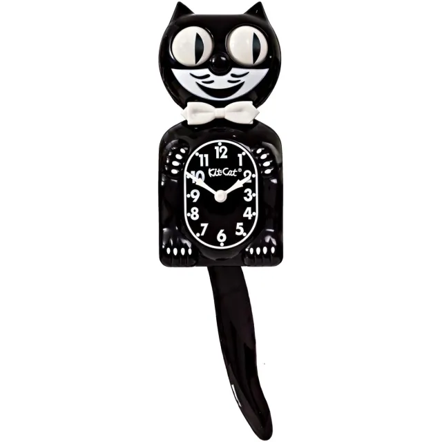 California Clock Co Kit-Cat Klok - Black Original