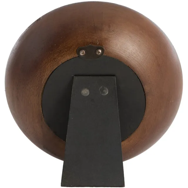 Light & Living Klok Ø15 cm VETI mango hout bruin+goud