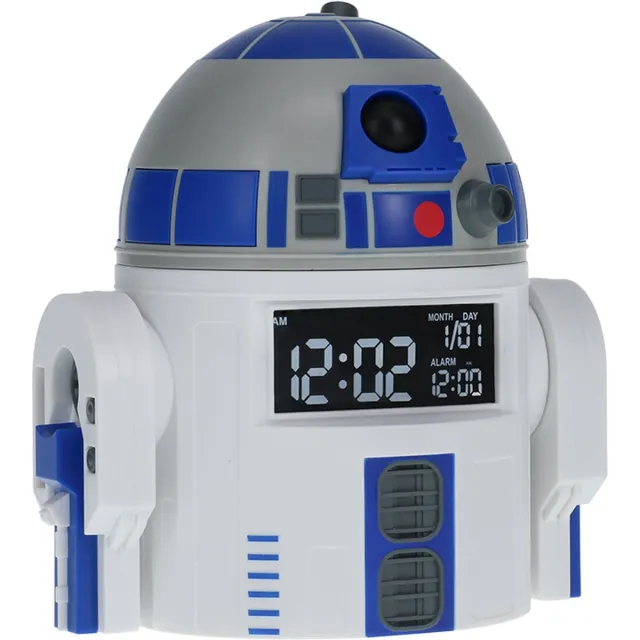 Paladone Products Ltd R2-D2 Wekker - Een Must-Have voor Star Wars Fans! Blue;White
