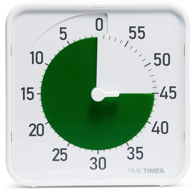 Duraxl Visuele timer - 20,3 cm - 60 minuten - Stil Groen
