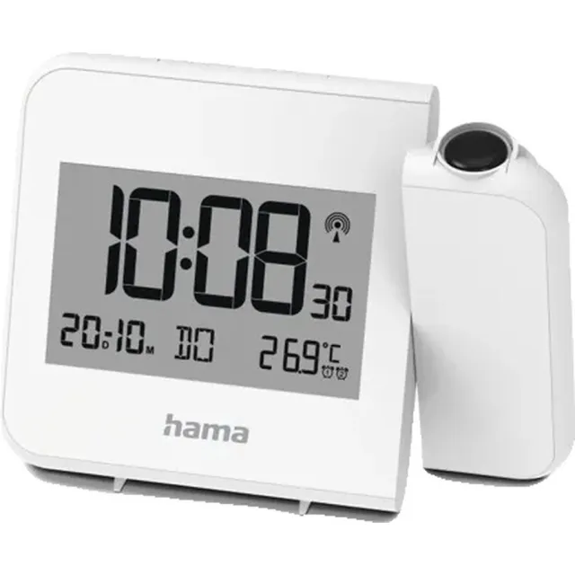 Hama Hvar projectiewekker wit