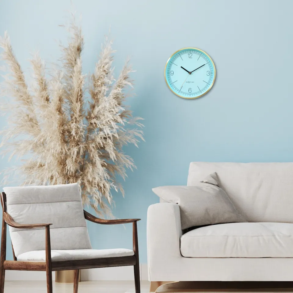 NeXtime Clocks NeXtime Bolero wandklok 25 cm in 4 kleuren - White, foto 3