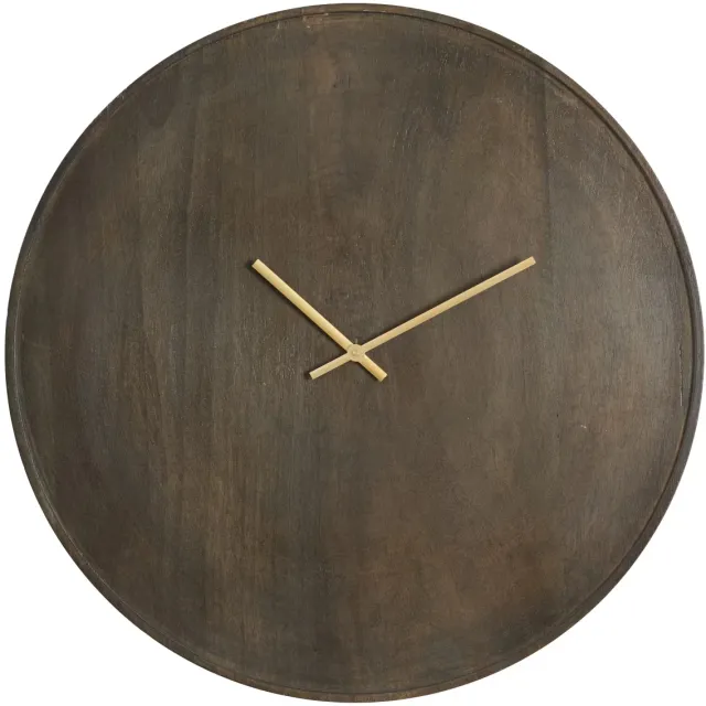 Light & Living Veti klok donkerbruin