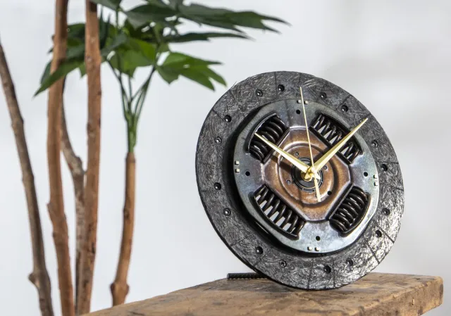 Mancave Store Klok - 100% Authentiek - Mancave Decoratie Zwart