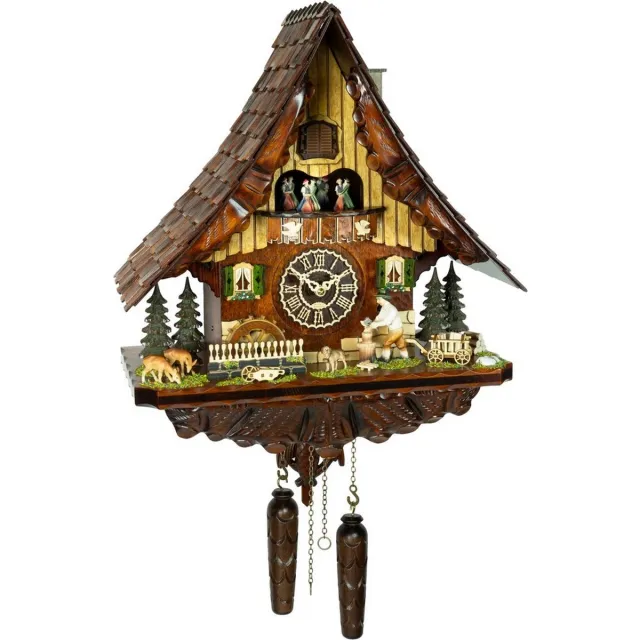 Trenkle 4288_QMT_HZZG - Koekoeksklok - kwarts bruin