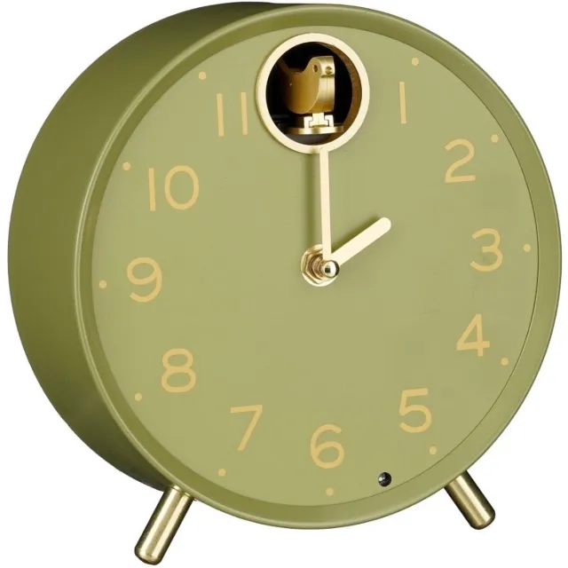 Mica Decorations Bonny tafelklok groen