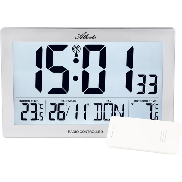 Atlanta Unisexhorloge 4509 Leer