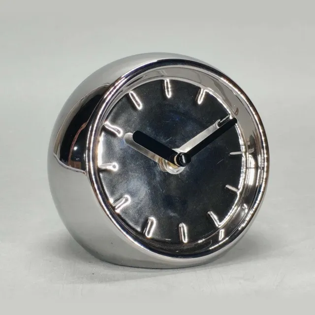 homebound by ky Tafelmodel klok Mellow Chrome