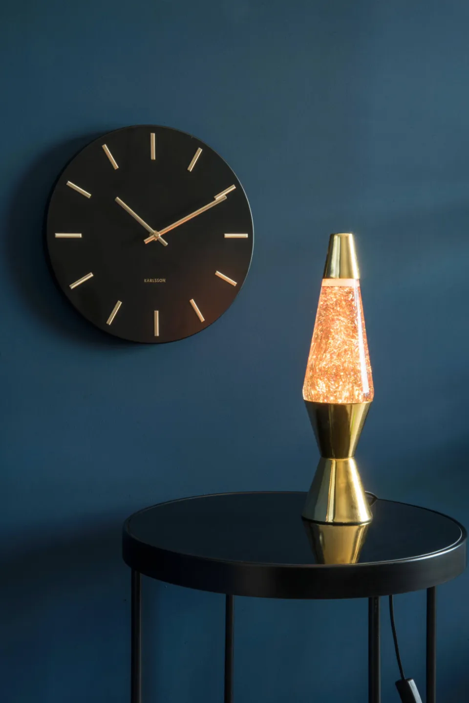 Karlsson wandklok Charm zwart, foto 3