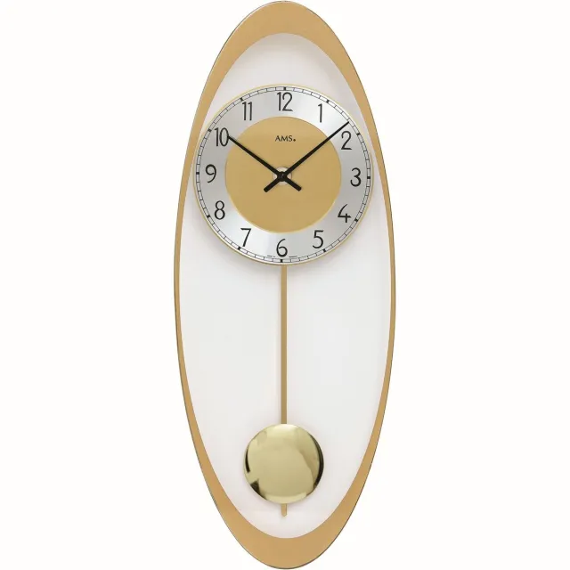 AMS Mod. 7417 - Horloge Goudkleurig