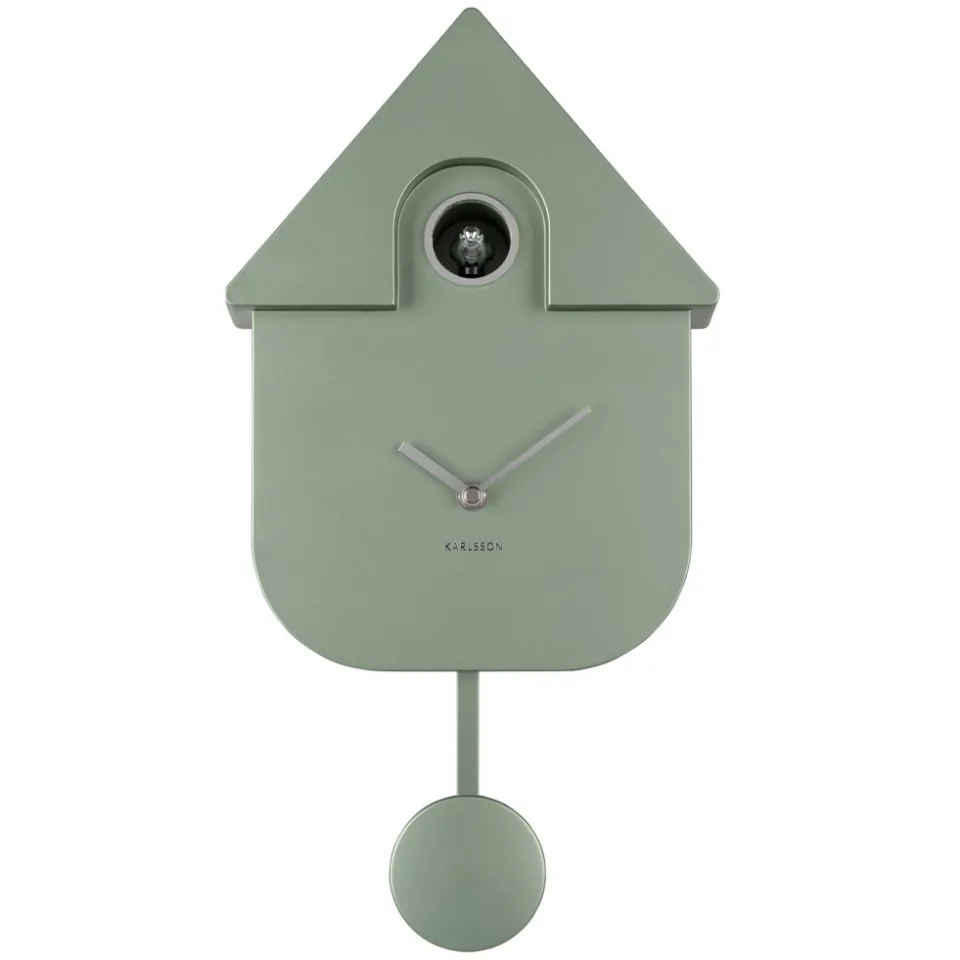Karlsson Modern Cuckoo Metallic koekoeksklok jungle groen, foto 2