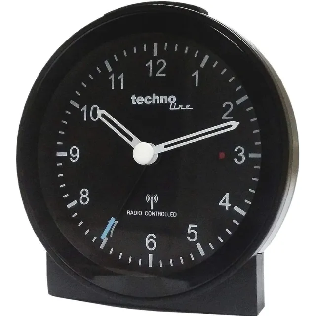Technoline Radio gestuurde wekker - Analoog - Technoline WT 768 zwart