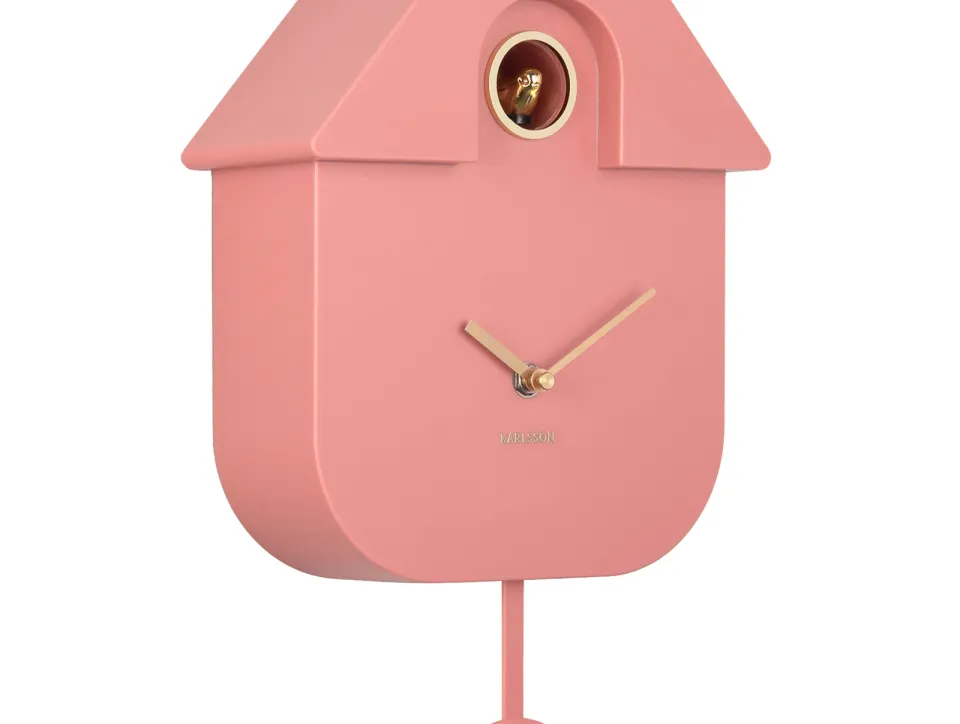 Karlsson Modern Cuckoo Oro koekoeksklok roze, foto 2