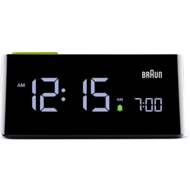Braun BC16B - Wekker - Tafelklok - LCD scherm - Snooze - Helderheid - Zwart