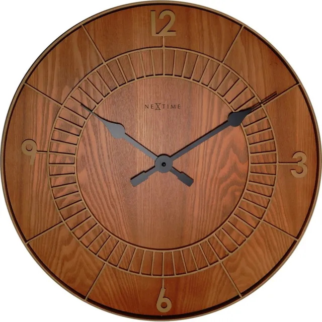 NeXtime Klok Bruin