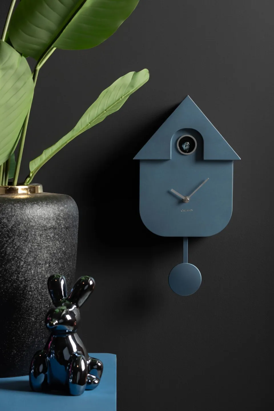 Karlsson Modern Cuckoo koekoeksklok blauw, foto 5