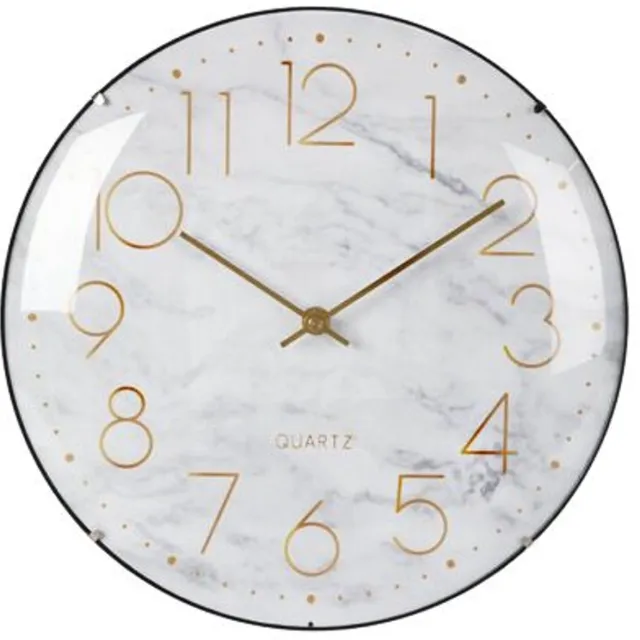 Home & Styling Wandklok gebold Ø30cm verschillende