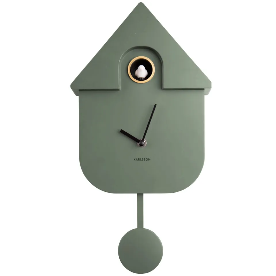 Karlsson Modern Cuckoo koekoeksklok groen, foto 2