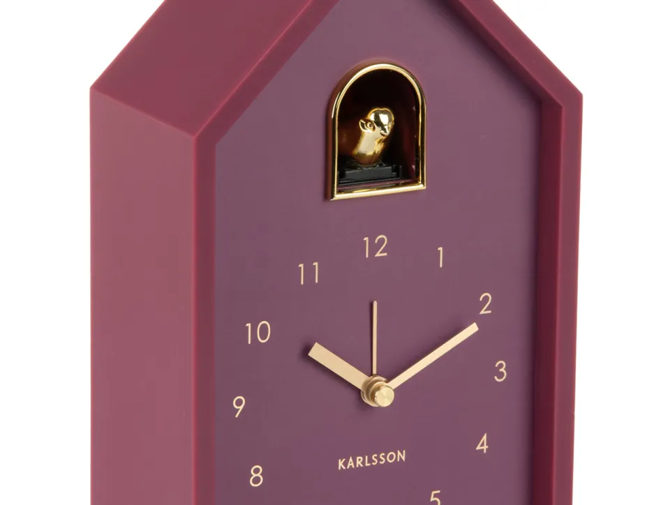Karlsson Modern Cuckoo wekker paars, foto 5