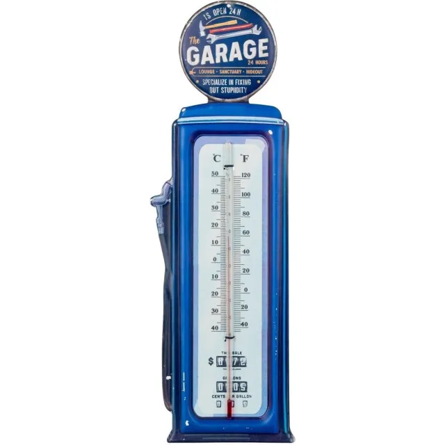 Signes Grimalt vintage thermometer blauw