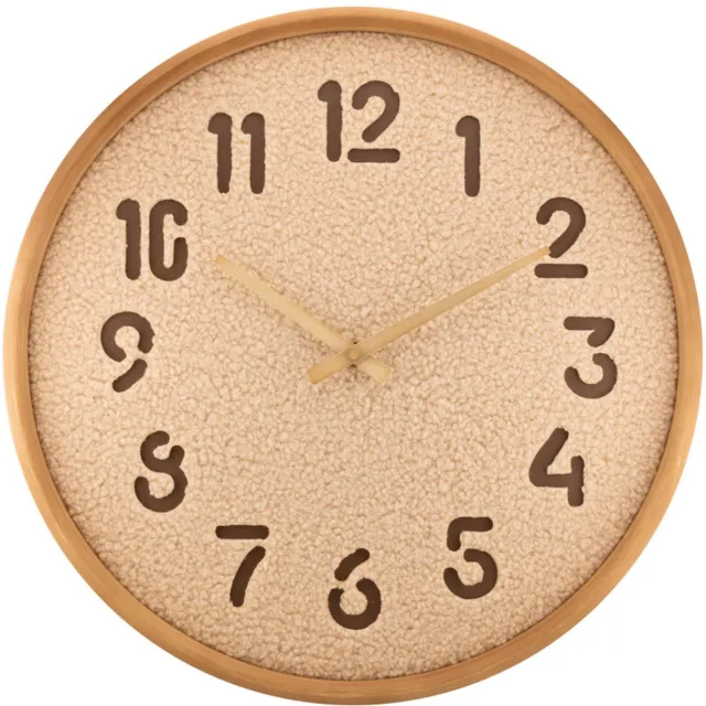 homebound by ky Wandklok Wova beige 40cm