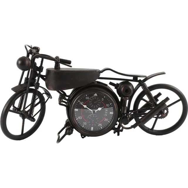 Countryfield Tafelklok motor Harley black - L14B44H23CM Zwart