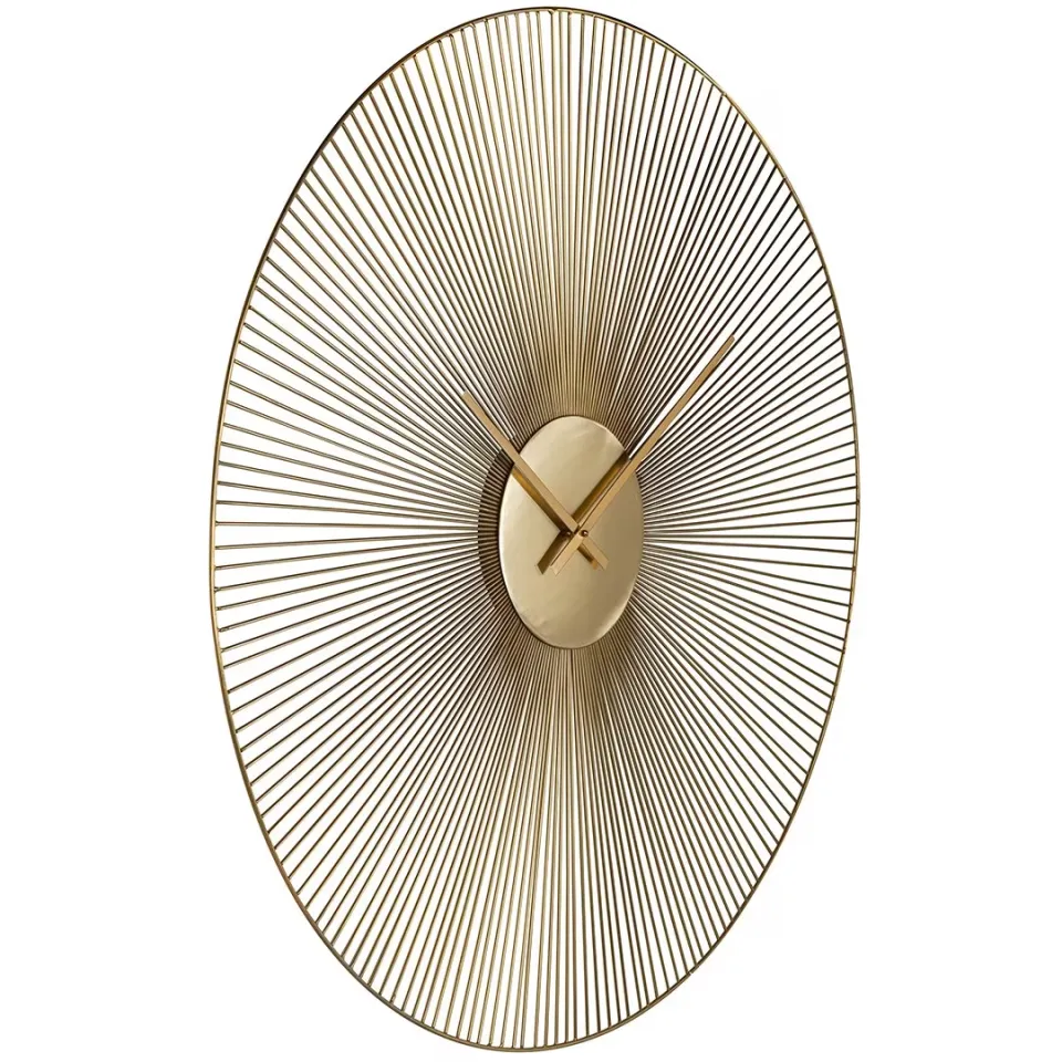 Richmond Interiors Audrey wandklok goud