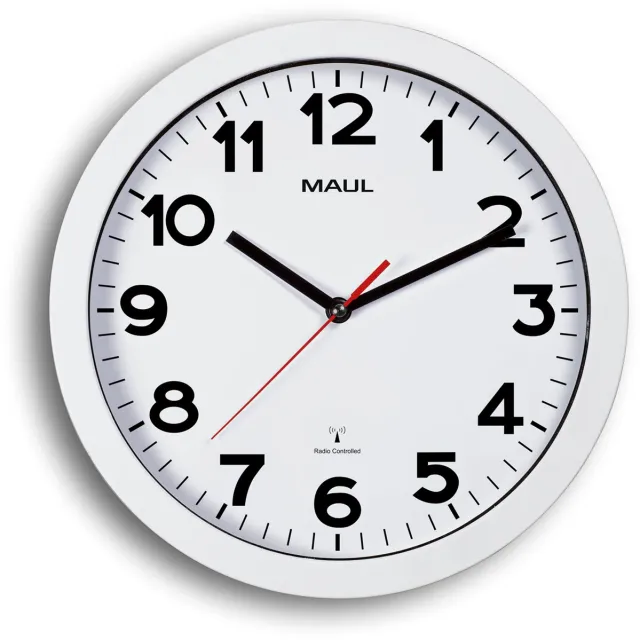 Maul MAULstep wandklok wit