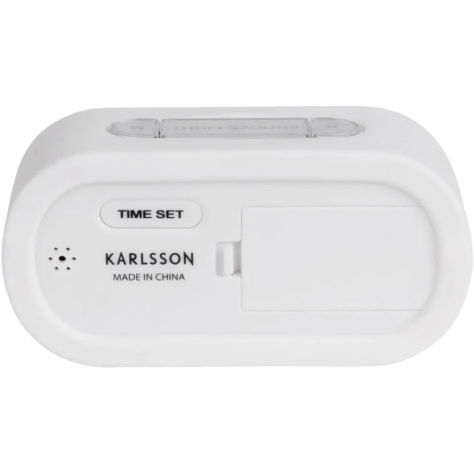Karlsson Gummy digitale wekker wit, foto 2