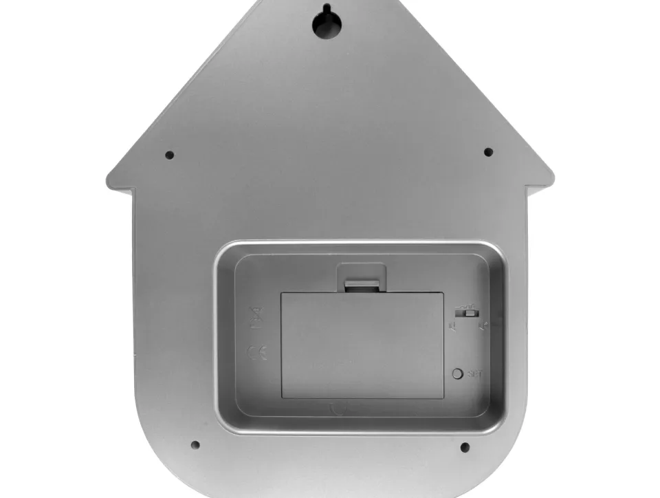 Karlsson Modern Cuckoo koekoeksklok metallic zilver, foto 4