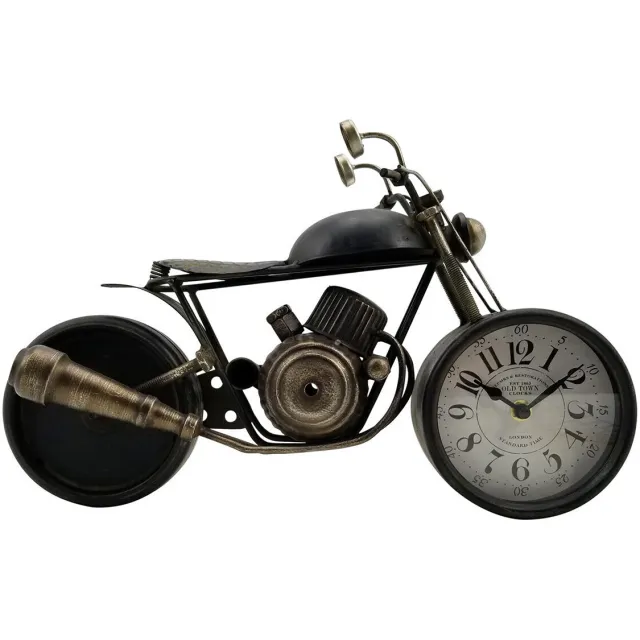 Signes Grimalt motorfiets tafelklok Grijs