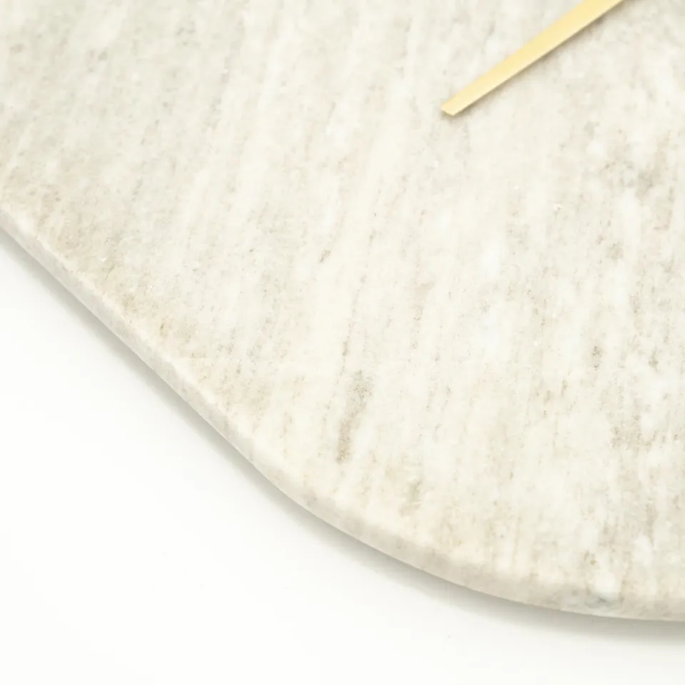 By-Boo Artem wandklok marmer beige, foto 4