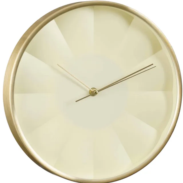 Mica Decorations Tikki wandklok beige