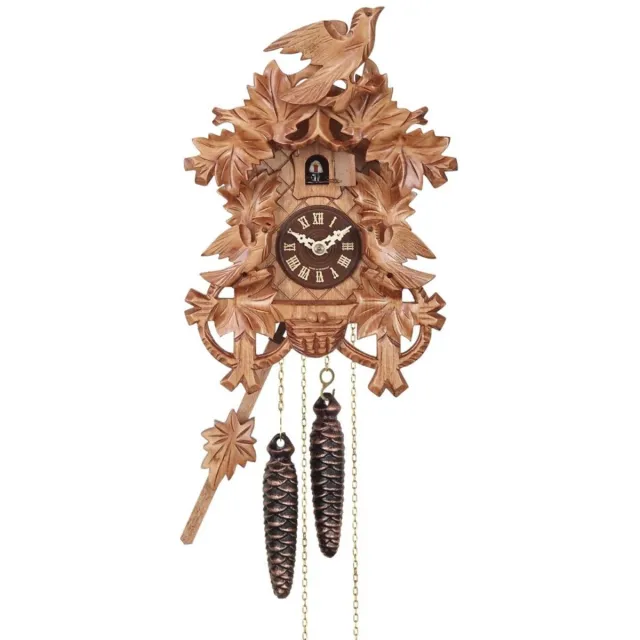 Engstler 625/11_Q - Koekoeksklok - Kwarts - Kersenboom - 26 cm Bruin