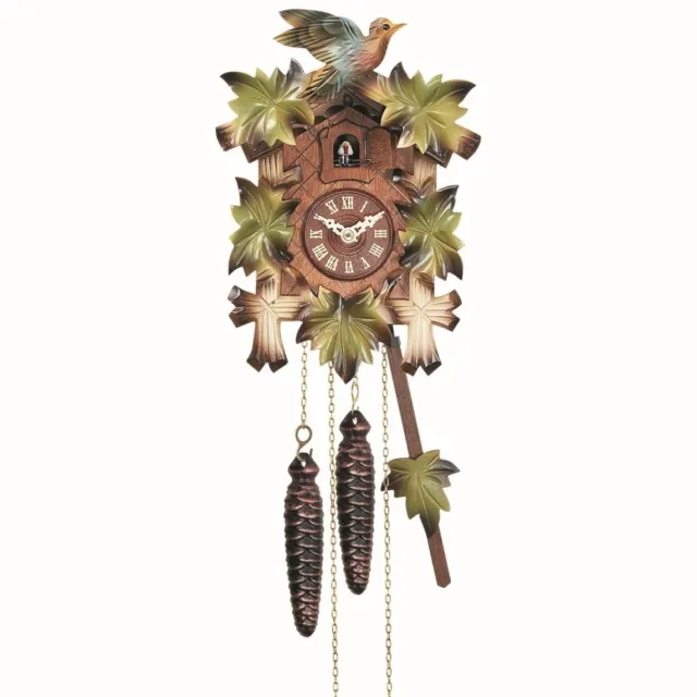 Engstler 532/2/8 - Koekoeksklok - 8-daags kettinguurwerk - Notenhout - 35 cm Bruin