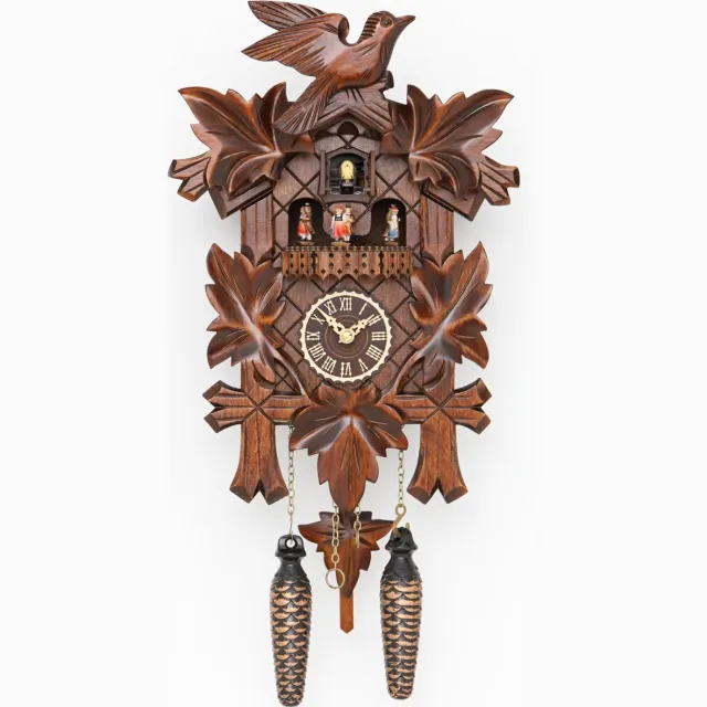 Trenkle Uhren Koekoeksklok Quartz uurwerk 35cm Bruin