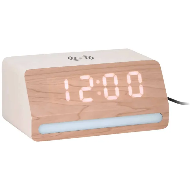 Karlsson Wekker Retro - Wit - 10x16.5x7.5cm - Modern - Wekker voor slaapkamer - Wekkers