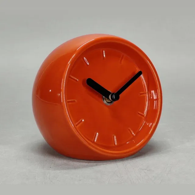 homebound by ky Tafelmodel klok Mellow Tangerine Oranje