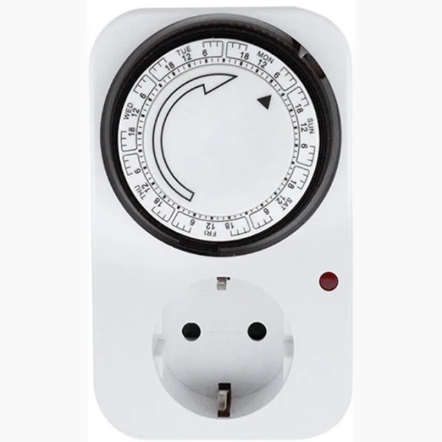 Cilgro tijdschakelaar - handige timer voor elektrische apparaten. Meerkleurig