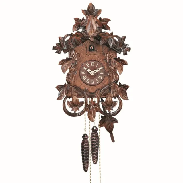 Engstler 535/8 - Koekoeksklok - 8-daags kettinguurwerk - Notenhout - 34,5 cm