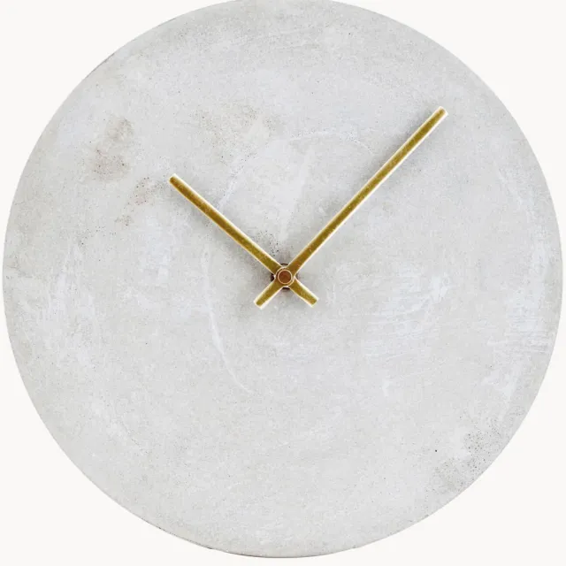 House Doctor Wandklok Watch van beton Grijs