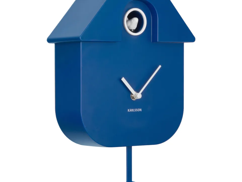 Karlsson Modern Cuckoo koekoeksklok blauw, foto 3