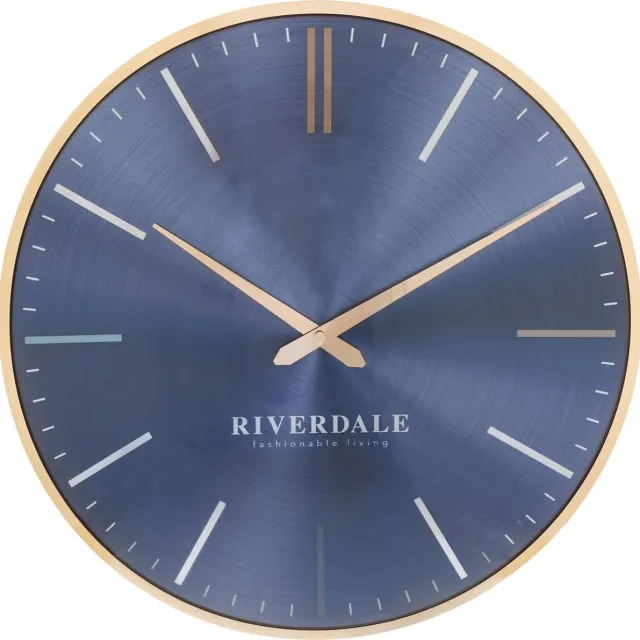Riverdale Wandklok Milena Rond - Ø30cm - violet Paars
