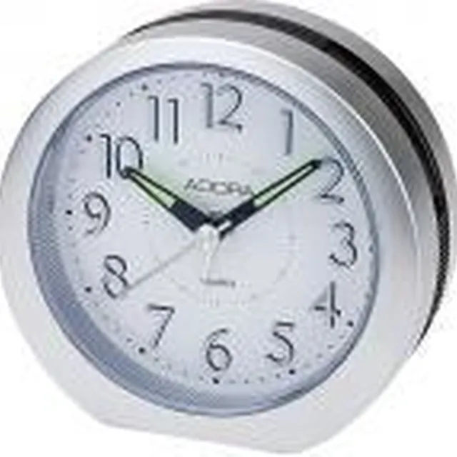 Adora wekker met snooze en licht functie grijs