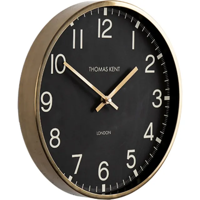 Thomas Kent Klok ro Clocksmith S zwart/goud-Ø30CM