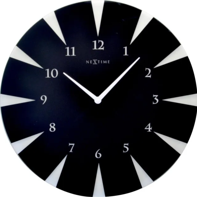 NeXtime Klok Zwart