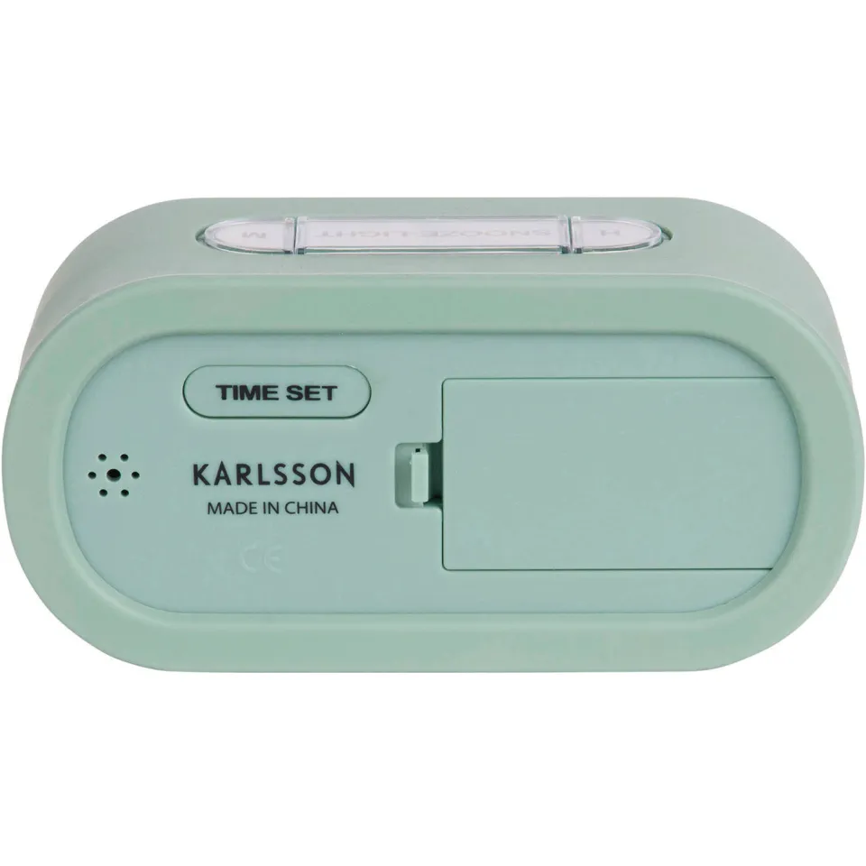 Karlsson Gummy digitale wekker groen, foto 2
