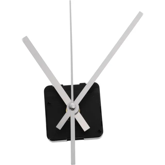 longziming Quartz Uurwerk Mechanisme - Stil Klok Onderdeel - DIY Clock Kit - Geruisloos Design - Precieze Tijdmeting - Metaal - Ideaal Voor Slaapkamer En Kantoor - 1 Stuk zwart