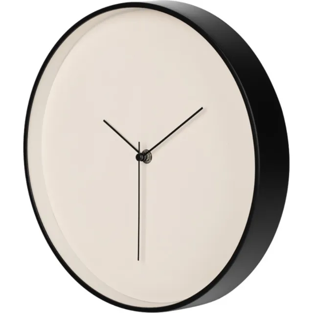 SensaHome Wandklok London - Minimalistisch Design Ronde Klok - Nordic Stijl - Ø30cm - Beige