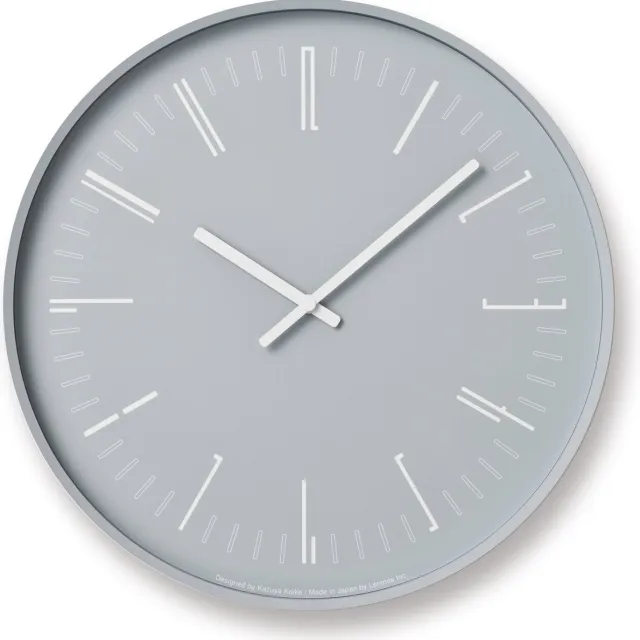 Lemnos Klok Draw Flat Grey grijs